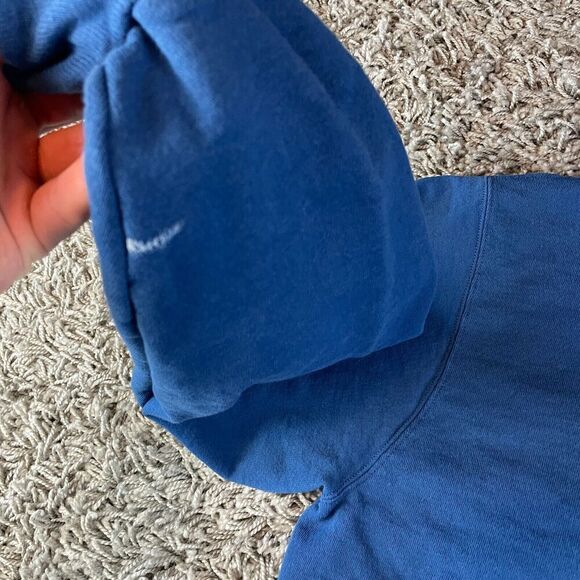 Vintage 90s Champion Sweater Mens Extra Large XL Blue Spell Out Embroidered Logo - Picture 9 of 11